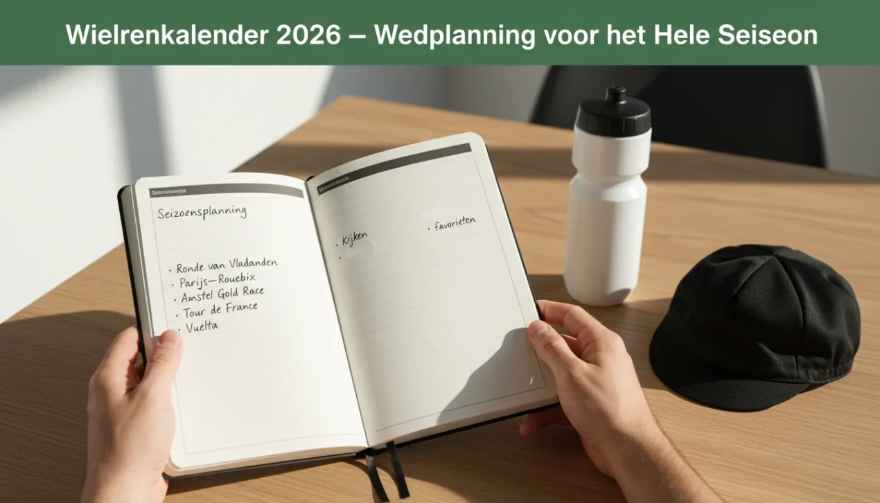 Wielrenkalender 2026 — Wedplanning voor het Hele Seizoen